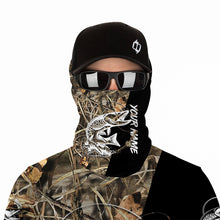 Load image into Gallery viewer, Musky Fishing tattoo Camo UV protection quick dry customize name long sleeves shirts UPF 30+ personalized gift for Fishing lovers