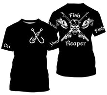 Load image into Gallery viewer, Fish Reaper Custom Name 3D All Over Printed Fishing Shirts TATS98