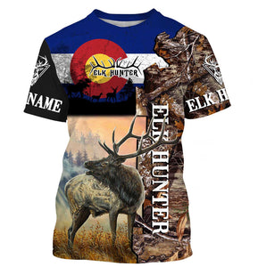 Colorado Elk Hunter 3D All Over Printed Shirts Personalized Gift TATS157