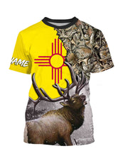 Load image into Gallery viewer, New Mexico Elk Hunting Custome Name 3D All Over Printed Shirts Personalized gift TATS135