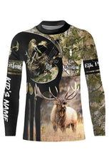 Load image into Gallery viewer, Bow Hunting Elk Hunting Custome Name 3D All Over Printed Shirts Personalized gift TATS137