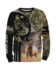 Load image into Gallery viewer, Bow Hunting Elk Hunting Custome Name 3D All Over Printed Shirts Personalized gift TATS137