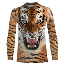 Load image into Gallery viewer, Tiger 3D All over print oversize shirts, long sleeves, hoodie - TATS168