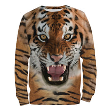 Load image into Gallery viewer, Tiger 3D All over print oversize shirts, long sleeves, hoodie - TATS168