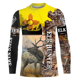 New Mexico Elk hunting custom name 3D All over print shirts personalized gift TATS164