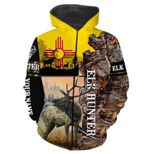 Load image into Gallery viewer, New Mexico Elk hunting custom name 3D All over print shirts personalized gift TATS164