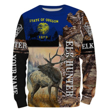 Load image into Gallery viewer, Oregon Elk hunting custom name 3D All over print shirts personalized gift TATS166