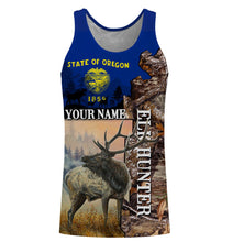 Load image into Gallery viewer, Oregon Elk hunting custom name 3D All over print shirts personalized gift TATS166