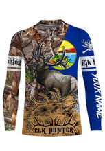 Load image into Gallery viewer, Montana Elk Hunting Customize Name 3D All Over Printed Shirts Personalized Gift TATS118