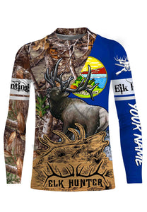 Montana Elk Hunting Customize Name 3D All Over Printed Shirts Personalized Gift TATS118