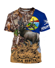 Load image into Gallery viewer, Montana Elk Hunting Customize Name 3D All Over Printed Shirts Personalized Gift TATS118
