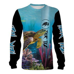 Beautiful Sea Turtles 3D All over print shirts - cute Tutle gift ideas for Turtles lovers - IPH2494