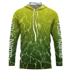 Largemouth Bass Fish skin Custom Long sleeve performance Fishing shirts, Bass Fishing jerseys IPHW3038