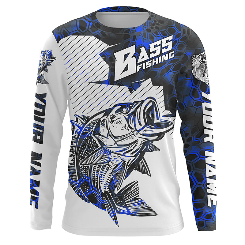 Personalized Bass Fishing Tournament Long Sleeve Fishing Shirts,Bass F –  ChipteeAmz