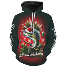 Load image into Gallery viewer, Personalized Walleye Christmas Fishing Shirts For Fisherman Fishing Gifts IPHW5559