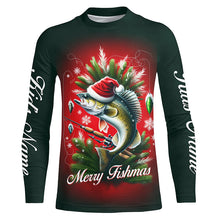 Load image into Gallery viewer, Personalized Walleye Christmas Fishing Shirts For Fisherman Fishing Gifts IPHW5559