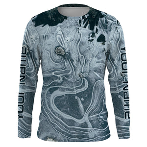 Personalized sea waves camo Long sleeve UV Protection Fishing Shirts, –  ChipteeAmz