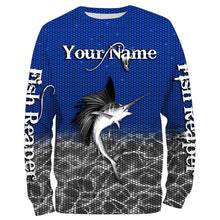 Load image into Gallery viewer, Sailfish Fishing Fish Reaper Customize name All over print shirts Personalized Fishing gift for men and women - IPH1433