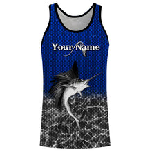 Load image into Gallery viewer, Sailfish Fishing Fish Reaper Customize name All over print shirts Personalized Fishing gift for men and women - IPH1433