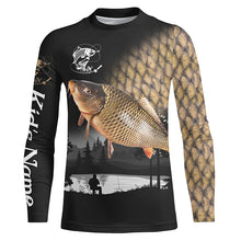 Load image into Gallery viewer, Carp Fishing scale Customize name All over print shirts - personalized fishing gift for men and women - IPH1032