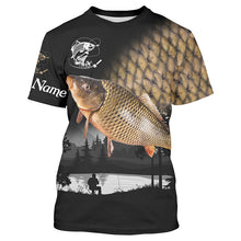 Load image into Gallery viewer, Carp Fishing scale Customize name All over print shirts - personalized fishing gift for men and women - IPH1032