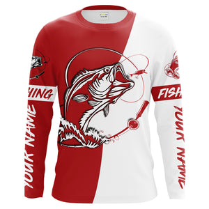 Custom Bass Fishing jerseys, Bass Fishing tatoo Long Sleeve Fishing to –  ChipteeAmz