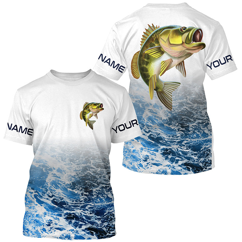 Personalized Largemouth Bass Fishing Long Sleeve Fishing Shirts, Bass –  ChipteeAmz