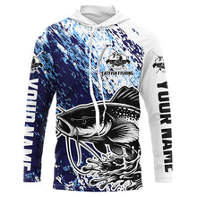 Load image into Gallery viewer, Personalized Catfish Long Sleeve Tournament Fishing Shirts, Catfish Fishing Jerseys Fishing Gifts IPHW5650