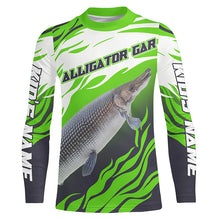 Load image into Gallery viewer, Alligator Gar Master Custom Uv Long Sleeve Fishing Shirt, Gar Tournament Fishing Shirt IPHW3927
