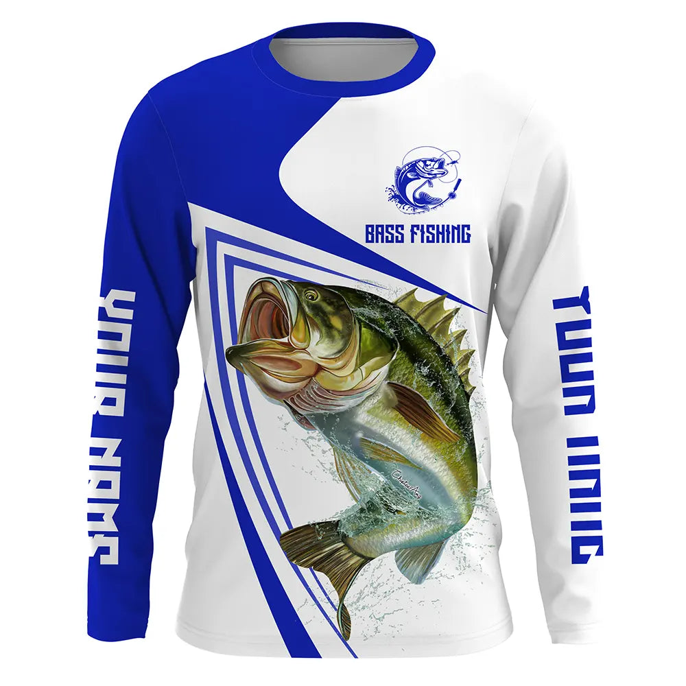 Personalized Largemouth Bass Fishing Jerseys, Bass Tournament