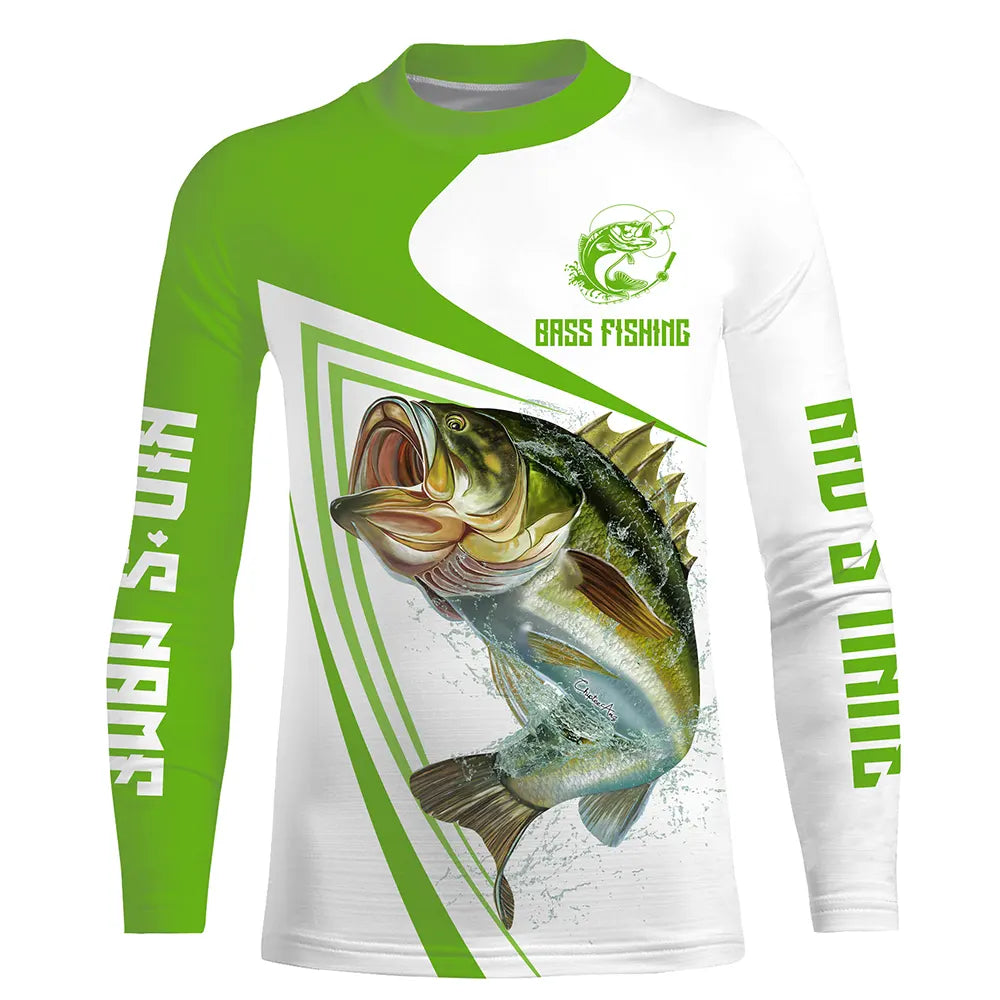 BASS MANIACS BIG BASS FISHING JERSEY TOURNAMENT UPF 35 FeatherLITE