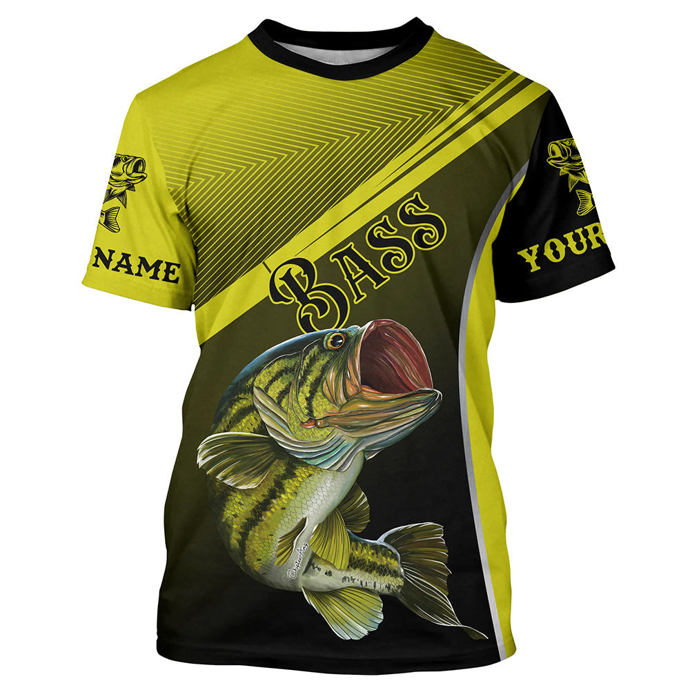 Personalized Largemouth Bass Fishing Jerseys, Bass Tournament Fishing –  ChipteeAmz