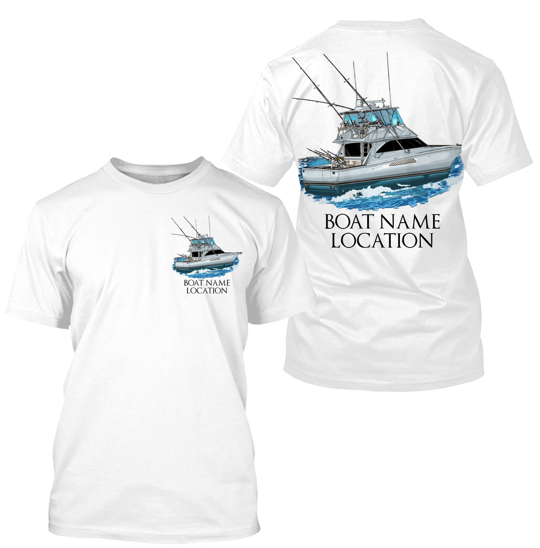 Custom Fishing Boat name Long sleeve Fishing Shirts, Personalized fisher boats shirt IPHW3621
