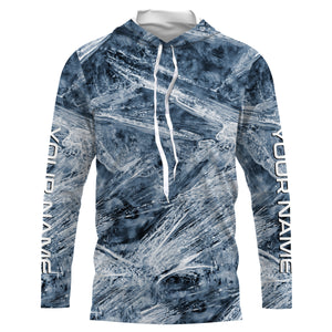 Ice camo Ice Fishing Shirts, Personalized Ice Fishing Clothing for men, women and kids IPHW3505