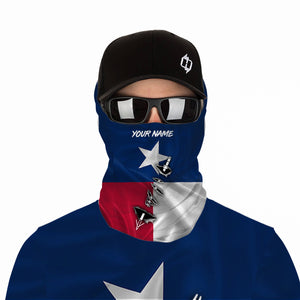 Texas flag 3D Bowfishing arrow Custom Sun shirts UV protection Fishing Long sleeves IPH2342