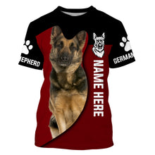 Load image into Gallery viewer, German Shepherd Dog Hunting Full printing Custom All over print shirts, personalized gifts - IPHW225