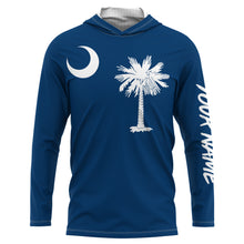 Load image into Gallery viewer, South Carolina Flag Customize  UV Protection Long Sleeve Performance Shirts Personalized Patriotic Gifts - IPHW735