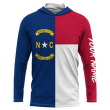 Load image into Gallery viewer, North Carolina Flag Customize  UV Protection Long Sleeve Performance Shirts Personalized Patriotic Gifts - IPHW736