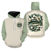 Load image into Gallery viewer, Magnolia Walleye Custom Long Sleeve Uv Protection Fishing Shirts Fishing Gifts IPHW5556