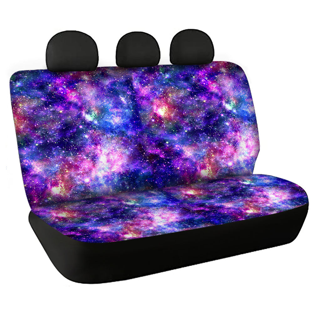 Astrological Bench Seat Covers, Night sky celestial galaxy Car Accessories - IPHW1023