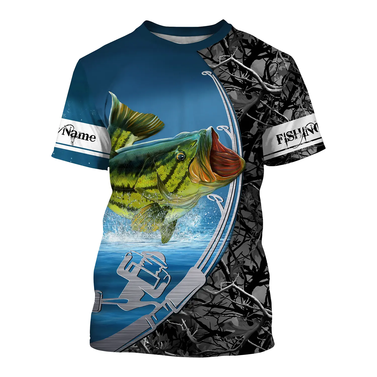 Personalized Bass Fishing jerseys, Bass Fishing Long Sleeve Fishing to –  ChipteeAmz