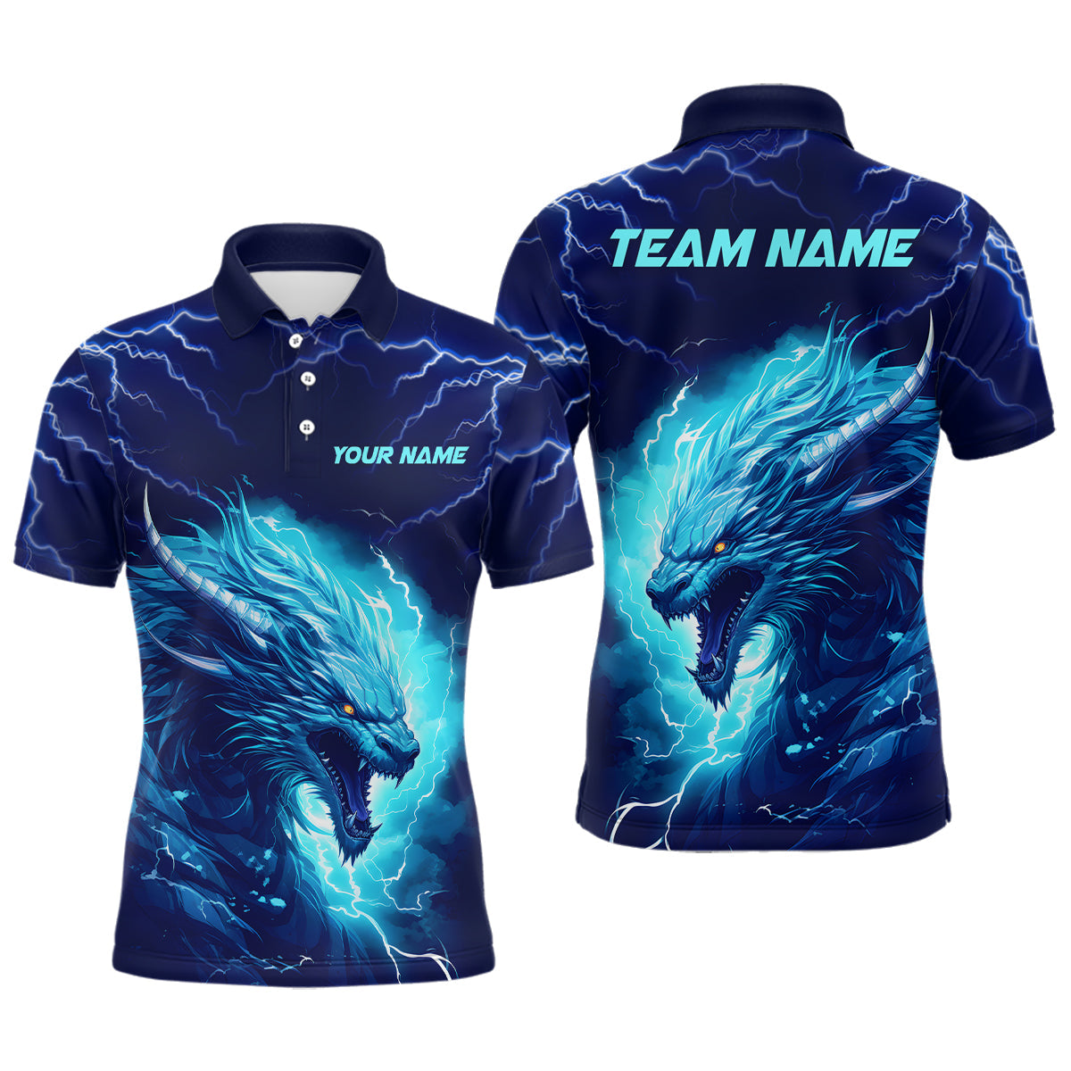Dragon Fire Flame Custom Bowling Shirt For Women