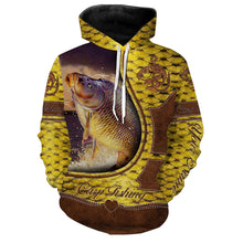 Load image into Gallery viewer, Carp Fishing Scale Customize name 3D All over print shirts - personalized fishing gift for Adult and Kid - NQS425