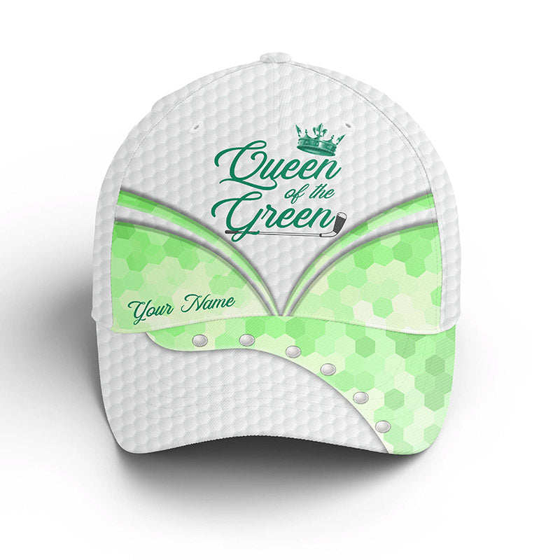 Funny Golfer hat custom name queen of the green sun hats for women, la –  ChipteeAmz