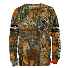 Load image into Gallery viewer, Bow hunting t shirt Deer Hunting Customize Name 3D All Over Printed Shirts NQS960