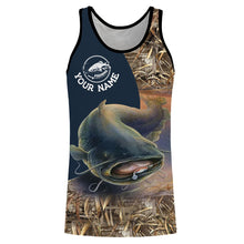 Load image into Gallery viewer, Catfish Fishing I am a fisherman Customize Name 3D All Over Printed Shirts For Adult And Kid Personalized Fishing Gift NQS590