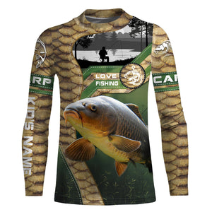 Carp Fishing Custom name All over print shirts - personalized fishing gift for men, women and kid - NQS487