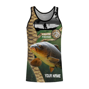 Carp Fishing Custom name All over print shirts - personalized fishing gift for men, women and kid - NQS487