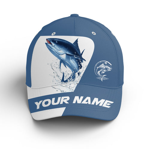 Tuna Fishing blue color Custom fishing Tuna hat Unisex Fishing Baseball Angler hat NQS2551