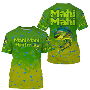 Angry Mahi Mahi hunter Dorado fishing Custom Long sleeve Fishing Shirts, Mahi reaper fishing jerseys NQS4225